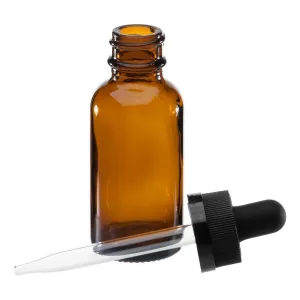 1 oz Tincture Bottle with Child Resistant Dropper Cap