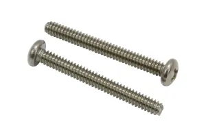 10-24 X 1/4" Stainless Pan Head Phillips Machine Screw (100 pc) 18-8 (304) Stainless