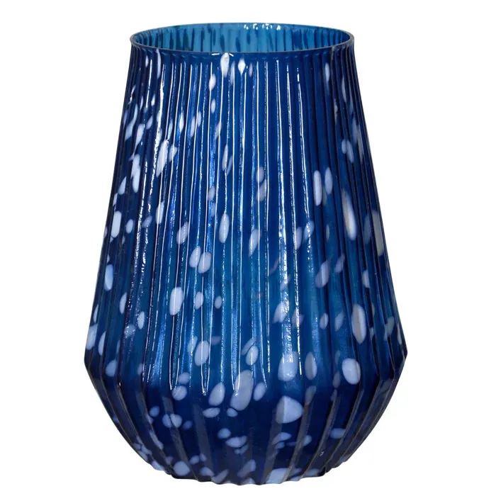 12" Blue Cheena Vase