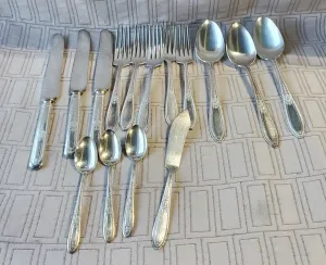 15 Piece W.M. Rogers and Son Flatware Set