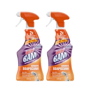 2 Pack Easy Off Bam Soapscum Trigger 750mL