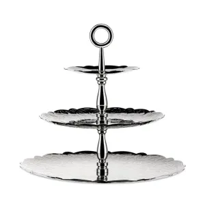 Alessi MW52/3 Dressed three-dish cake stand