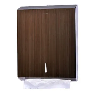 Alpine C-Fold/Multifold Paper Towel Dispenser, Stainless Steel Brushed Antique Copper - ALP480-AC