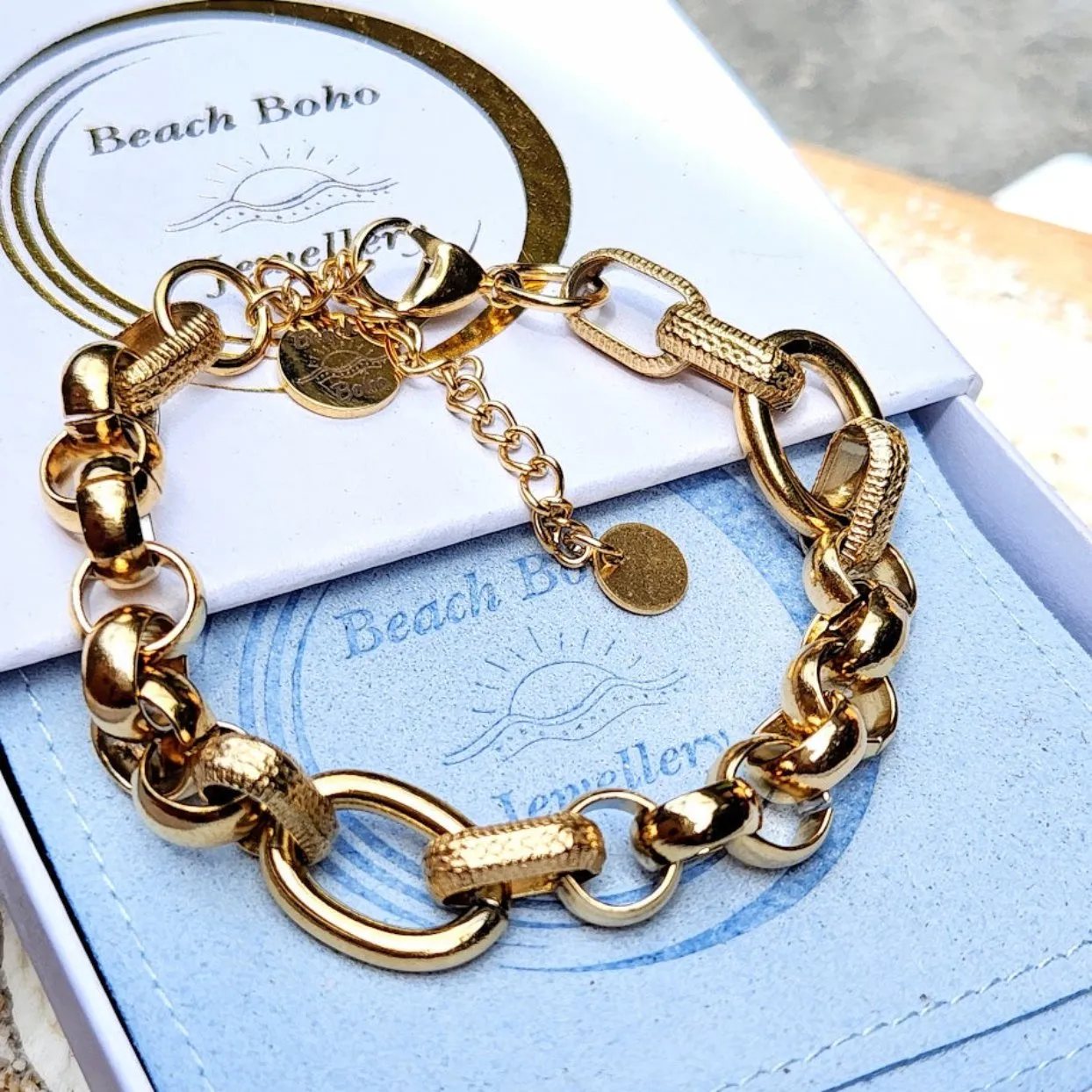 APHRODITE 18K GOLD WATERPROOF CHAIN BRACELET