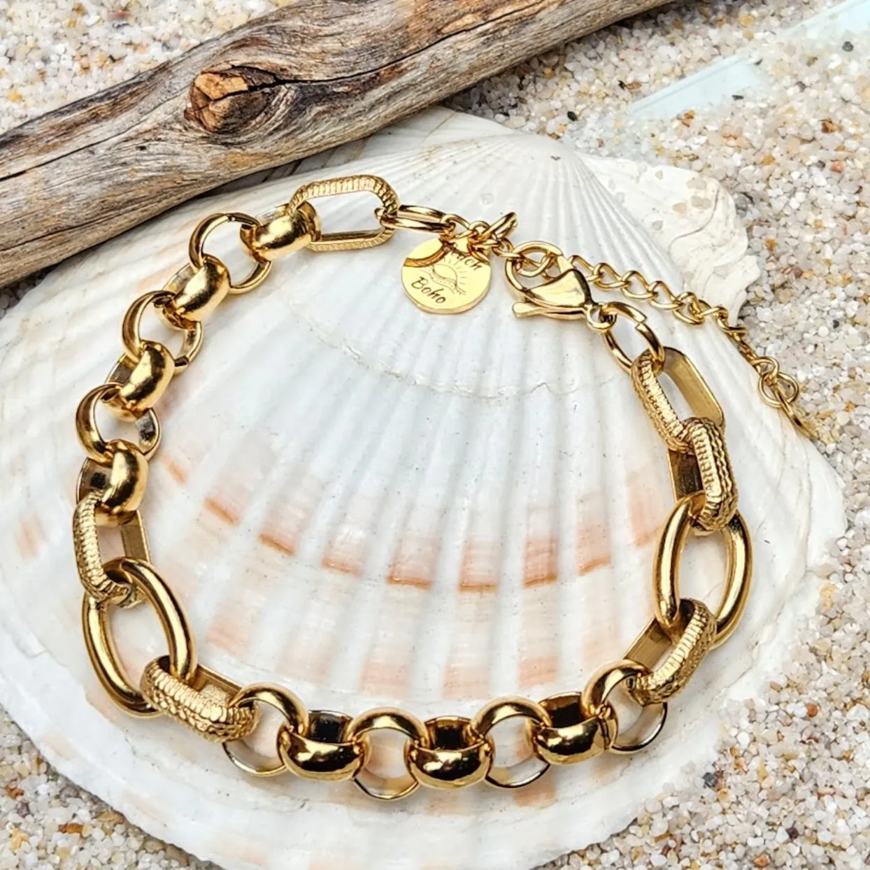 APHRODITE 18K GOLD WATERPROOF CHAIN BRACELET