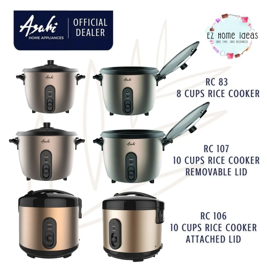 ASAHI Bronze Metallic Rice Cooker