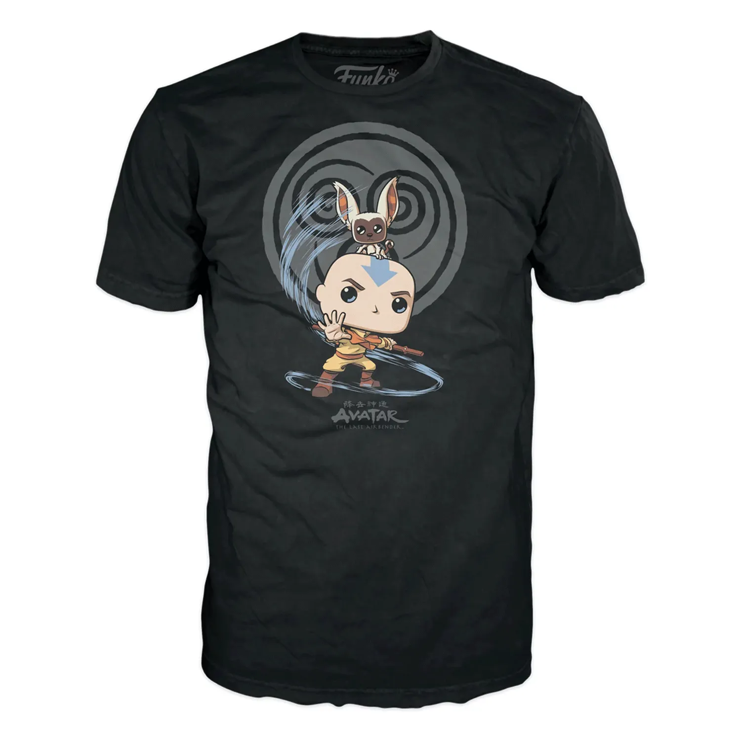 Avatar The Last Airbender Element Bending (Glow in the Dark) Pop! Vinyl and Tee Set