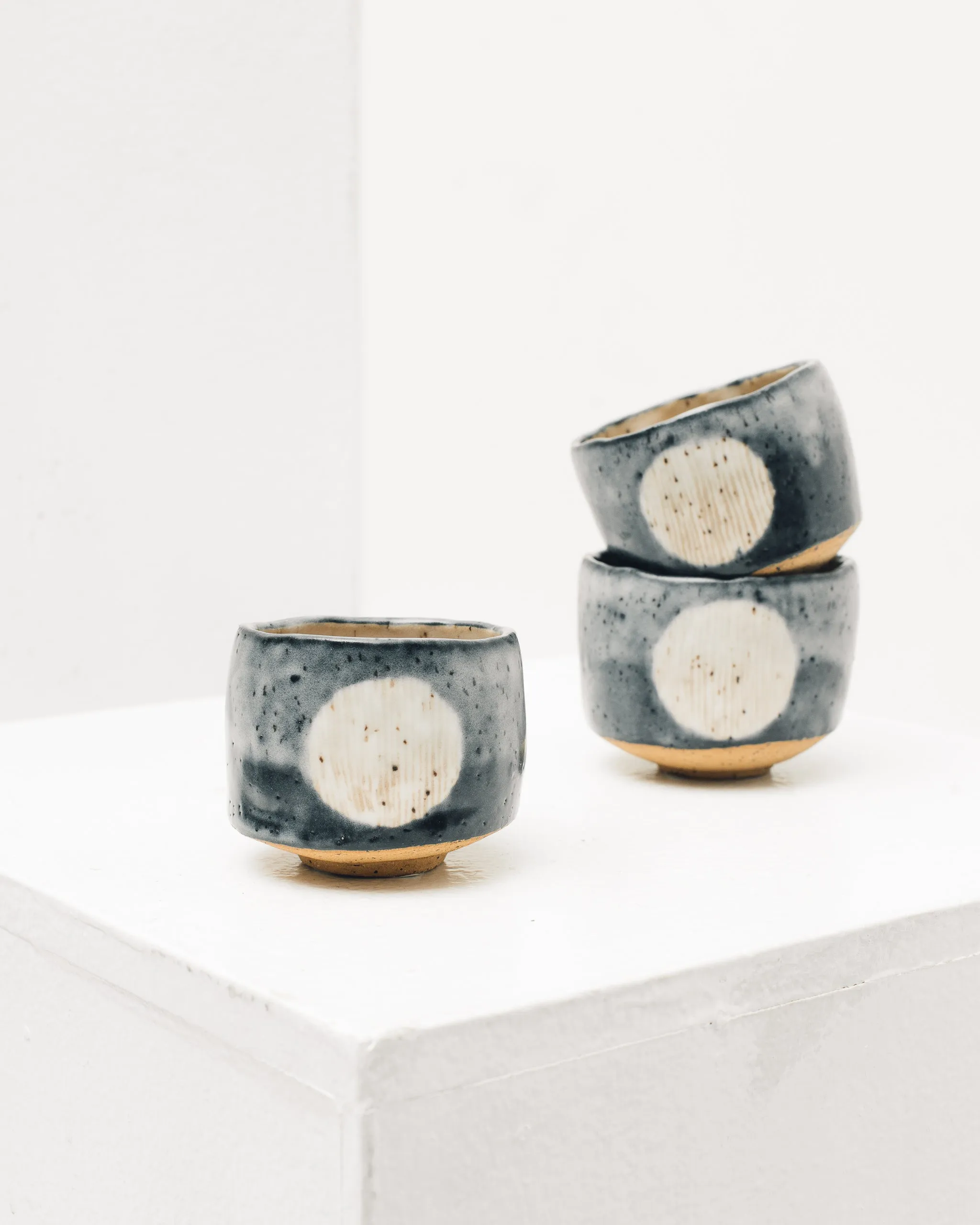 Ayame Bullock Indigo Moon Tea Cups