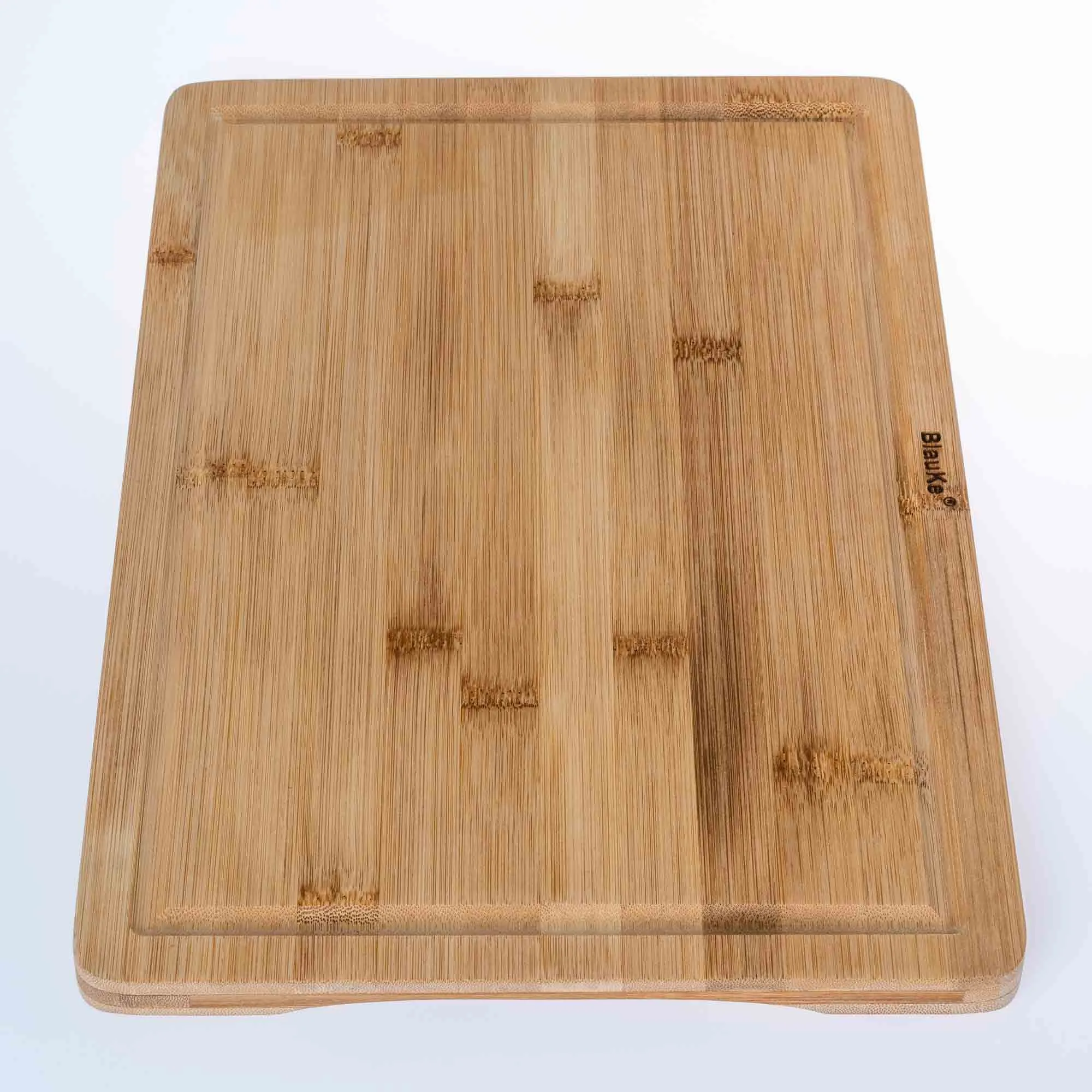 Bamboo Cutting Board for Kitchen 15x10 inch - Wooden Serving Tray