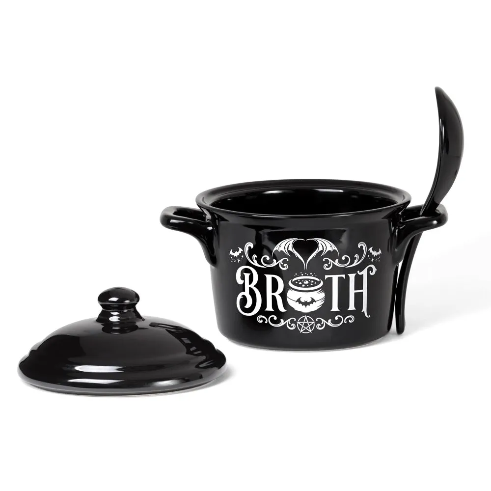 Bat Broth Pot and Spoon