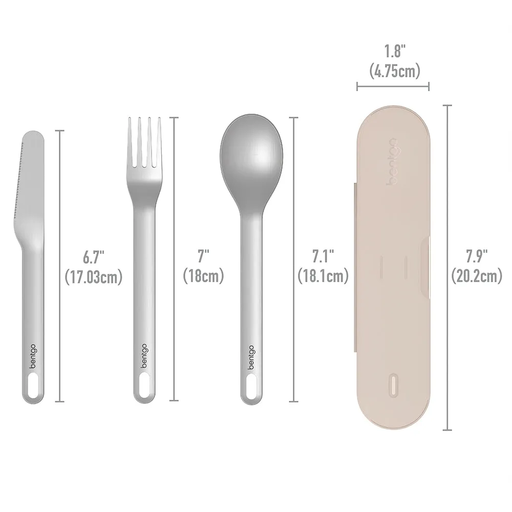 Bentgo Stainless Steel Travel Utensil Set