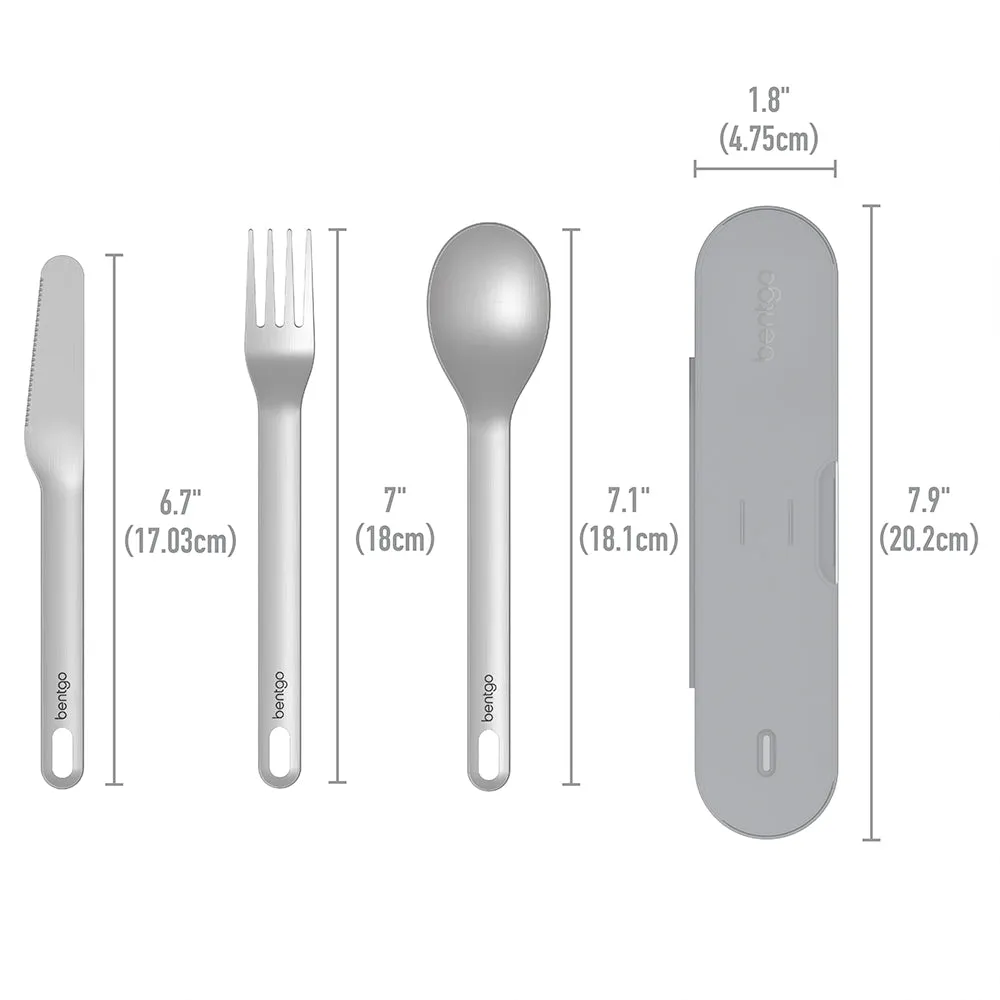 Bentgo Stainless Steel Travel Utensil Set