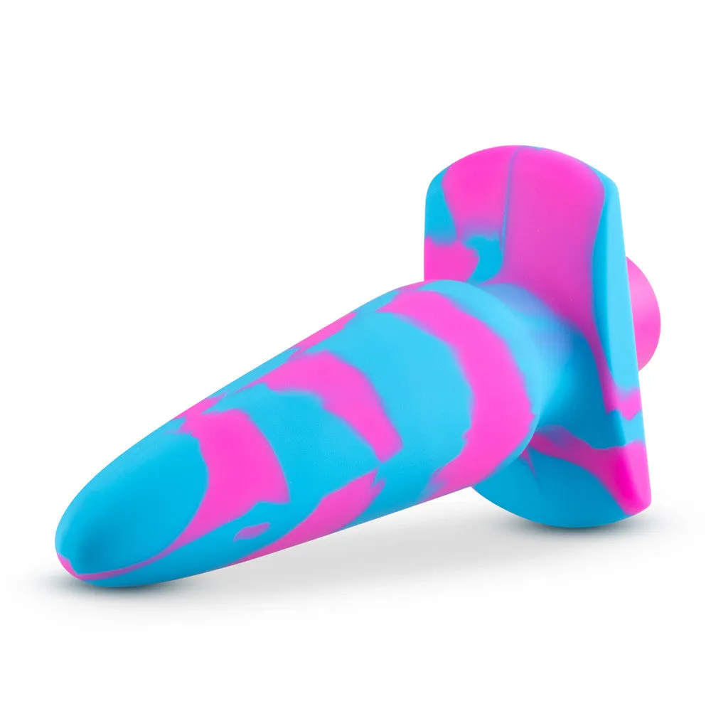 Blush Avant Vibrotize Vibrating Silicone Anal Plug Fuchsia