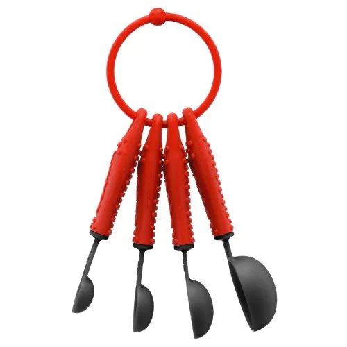 Bodum Bistro 5 pcs Measuring Spoons - Red