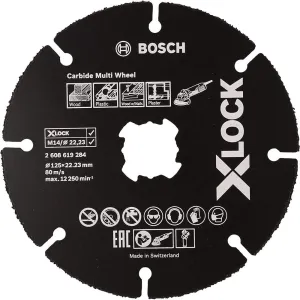 Bosch Carbide Multi Wheel 5" 2608619284 [X-Lock]