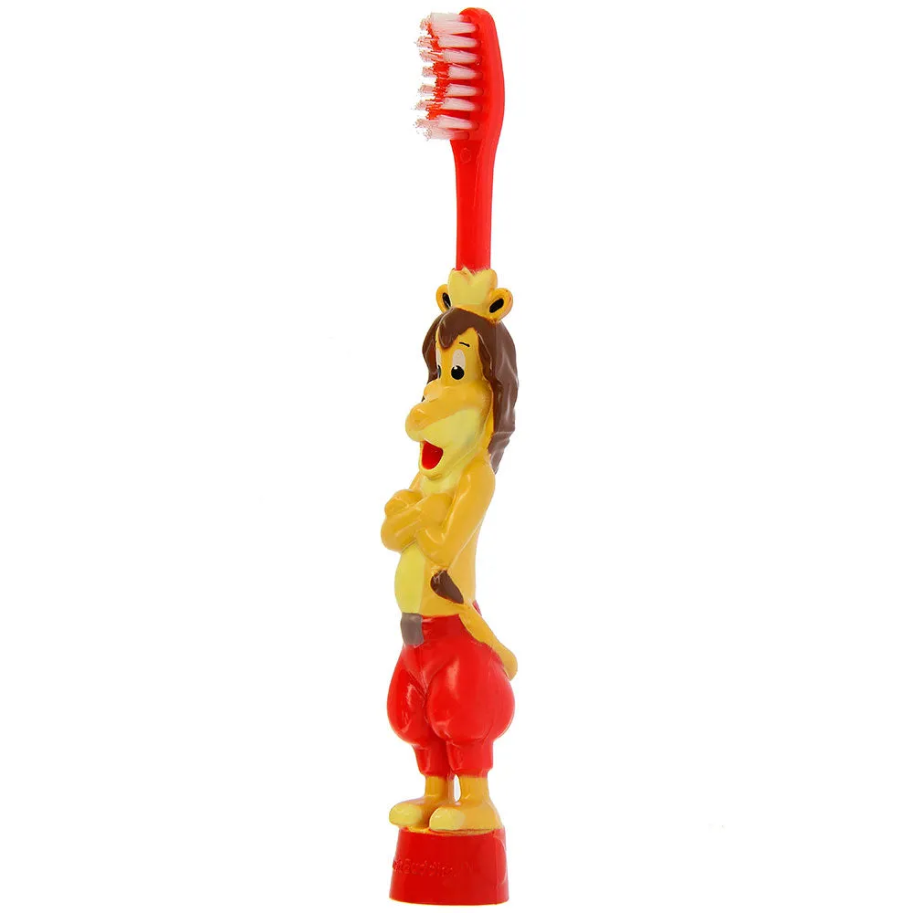 Brush Buddies Stand-in Leo (Lion) Toothbrush- Red