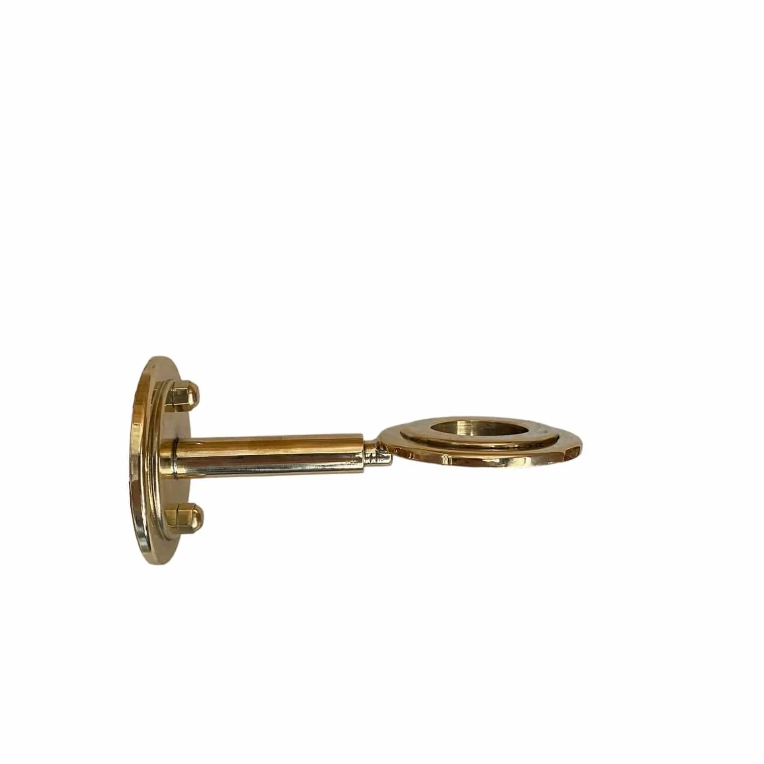 BTA26 Single soap bottle holder in solid brass