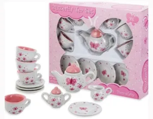 butterfly tea set