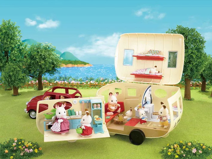 Calico Critters Caravan Family Camper