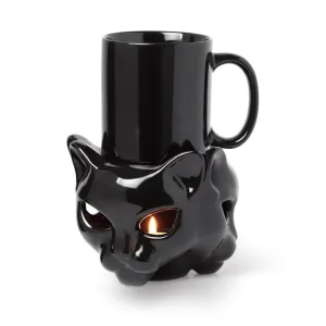 Cat Tealight Mug Warmer/ Crystal Ball Holder