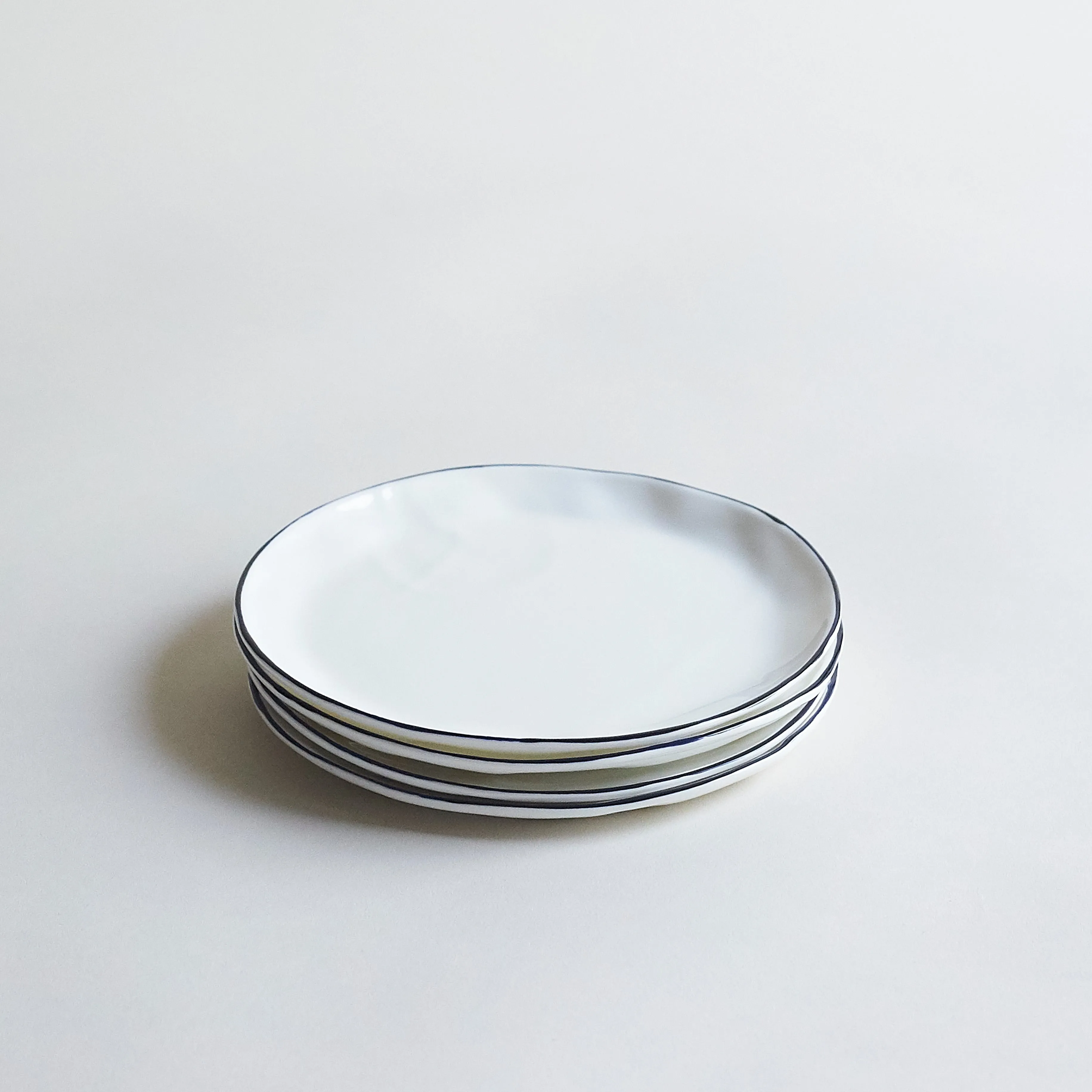 Feldspar Cobalt Cake Plate