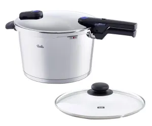 Fissler 10.6 quart Vitaquick Pressure Cooker with Glass Lid