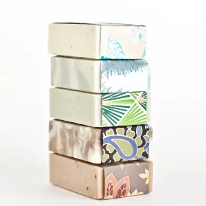 Handmade Soap - Set of 5 Bars - For Men