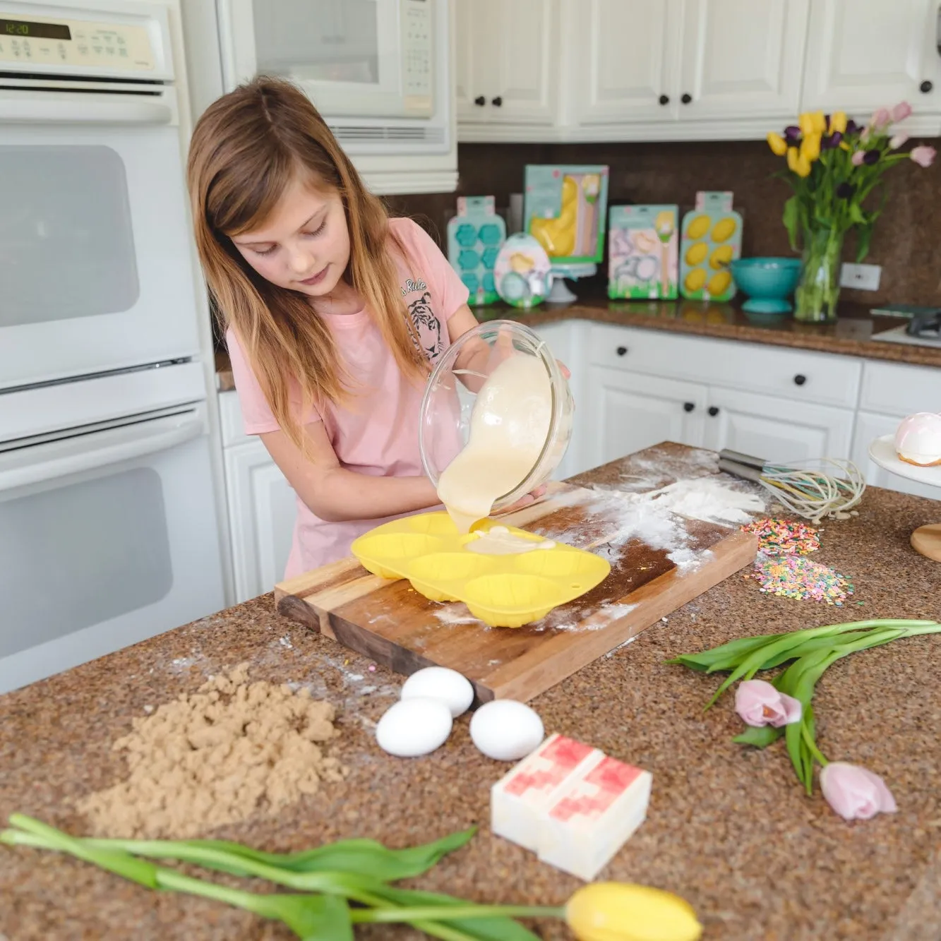 Handstand Kitchen Spring Fling Egg Cupcake Mold