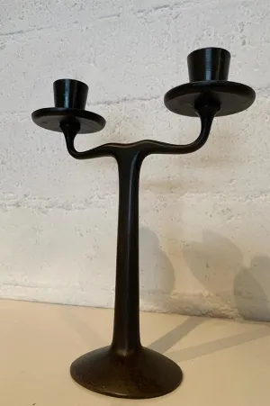 Karl Hagenauer Brass Candelabra