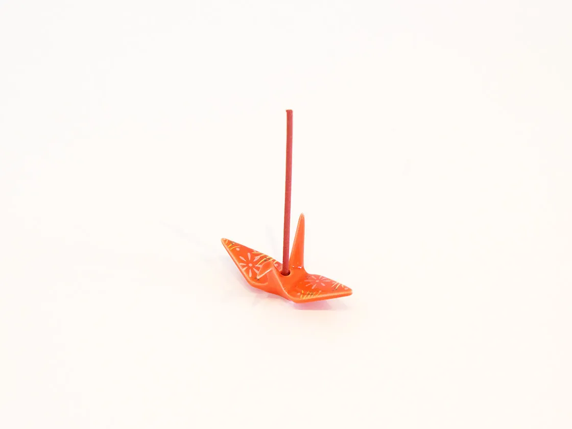 Kosaido Incense Holder: Orizuru (Crane)