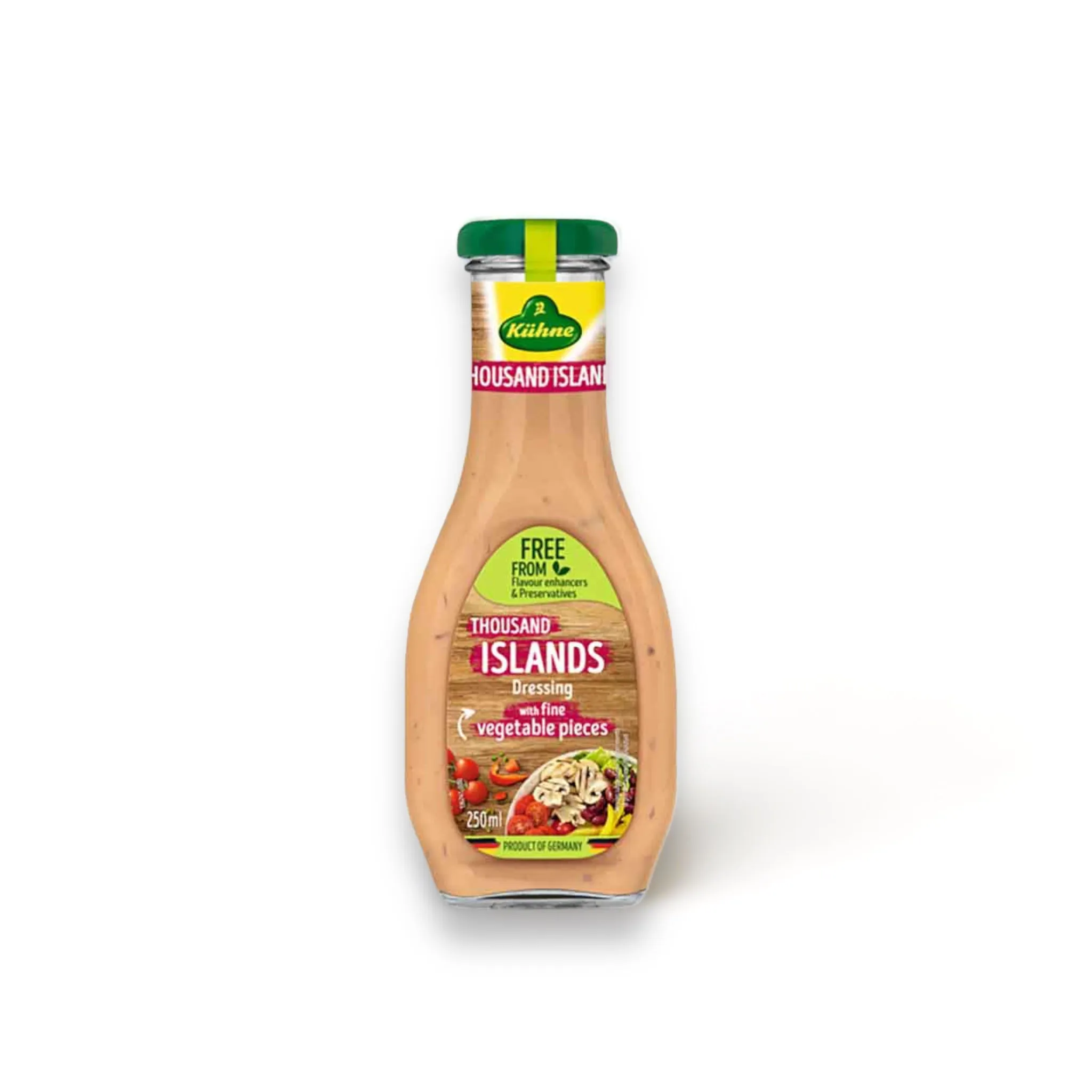 Kuhen Thousand Islands Dressing With Fine Vegetable Pieces 250ml