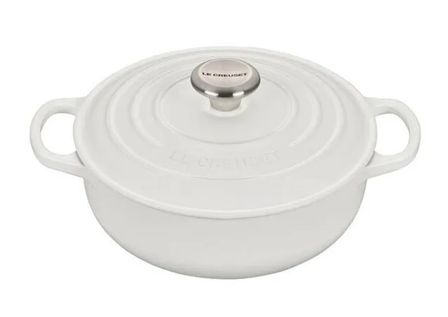 Le Creuset Sauteuse 3.5 Qt White (Promo)