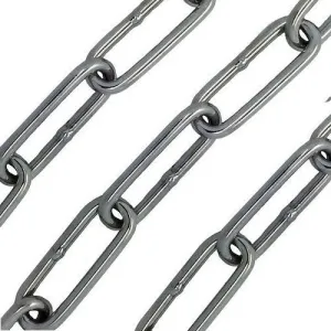 Long Link Chain to DIN763 ¦ Stainless Steel