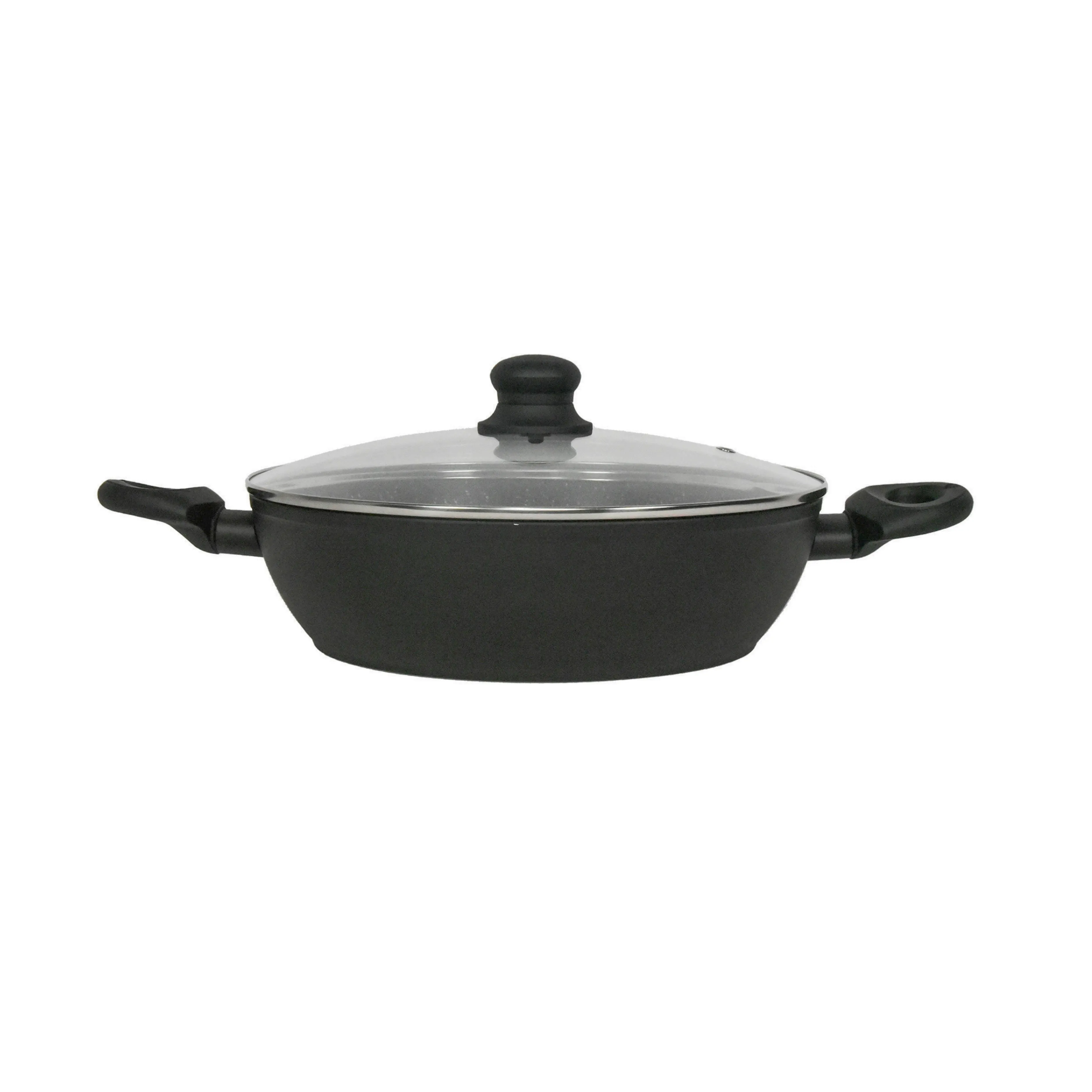 Masflex Galaxy Forged Non-stick Skillet 28cm with Glass Lid