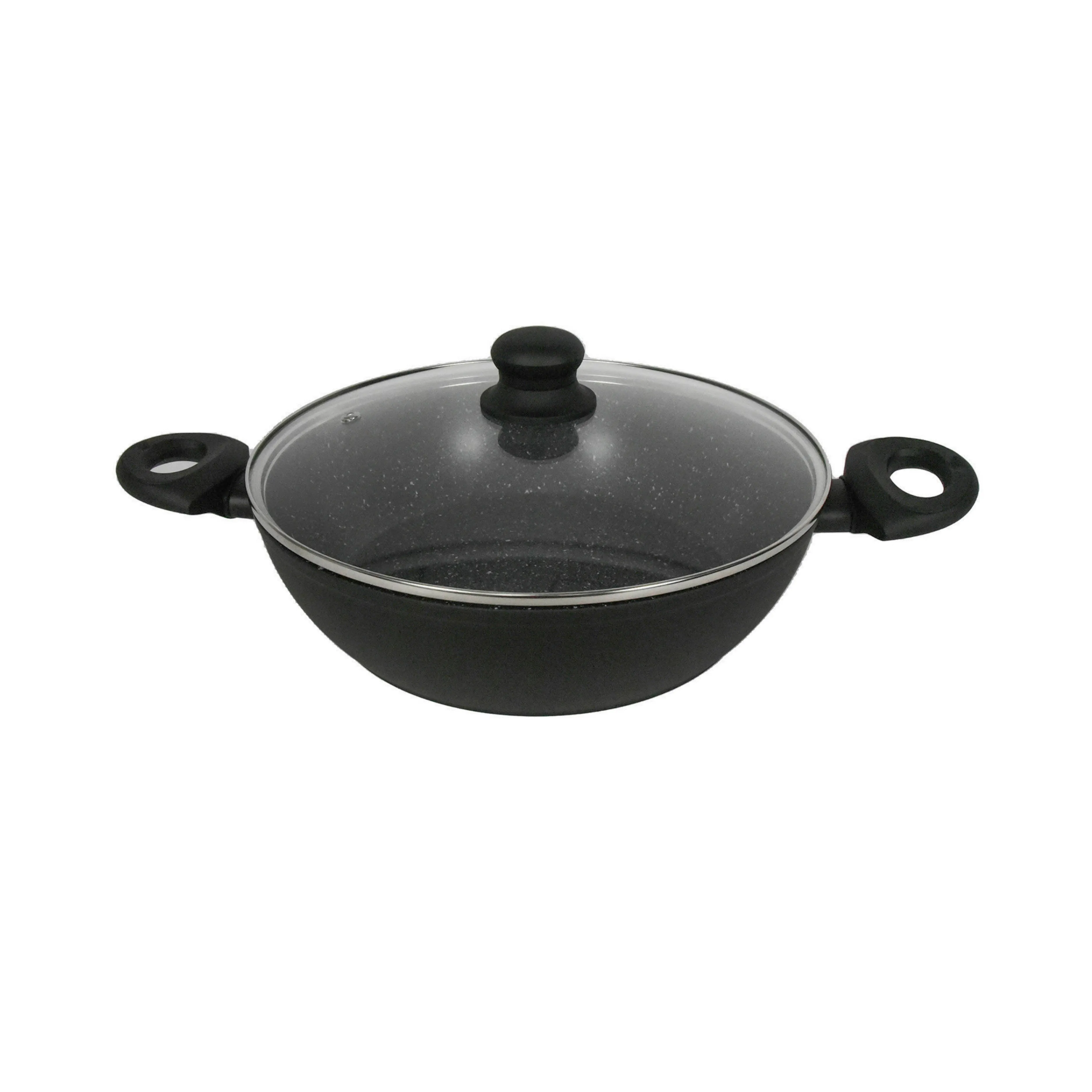 Masflex Galaxy Forged Non-stick Skillet 28cm with Glass Lid