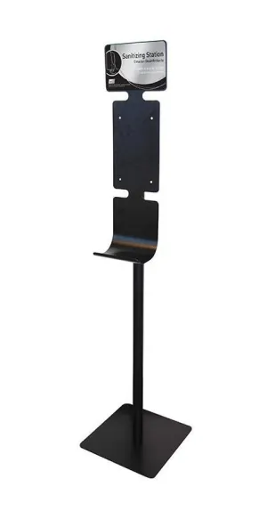 Mobile Hand Sanitizing Station Floor Stand for DEB ULTRA TouchFREE Dispensers - 92752