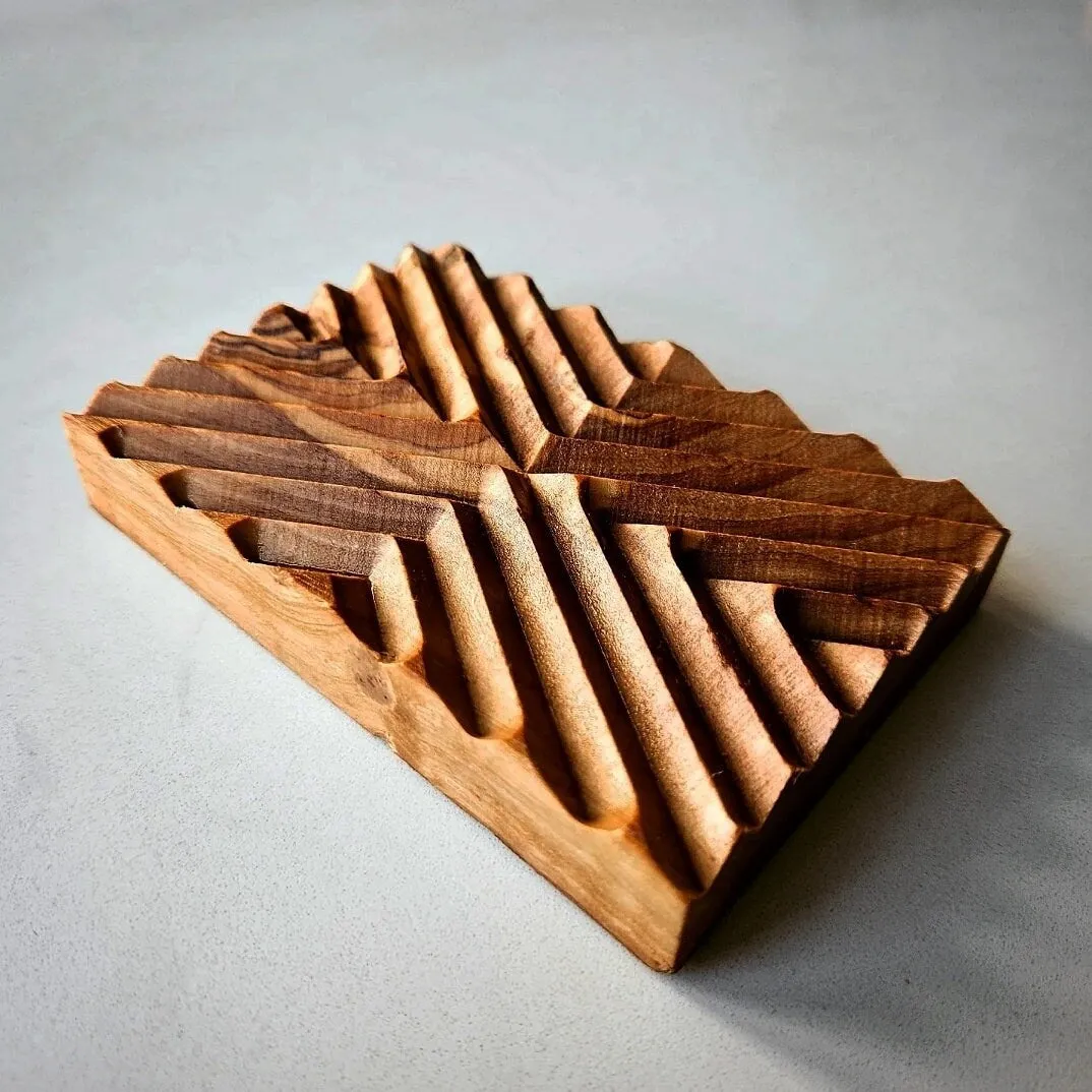 Olive Wood Soap Dish - IKAT