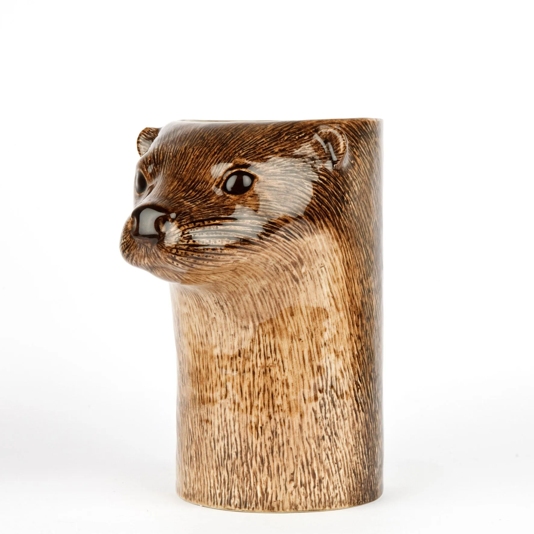 Otter Utensil Pot by Quail Ceramics