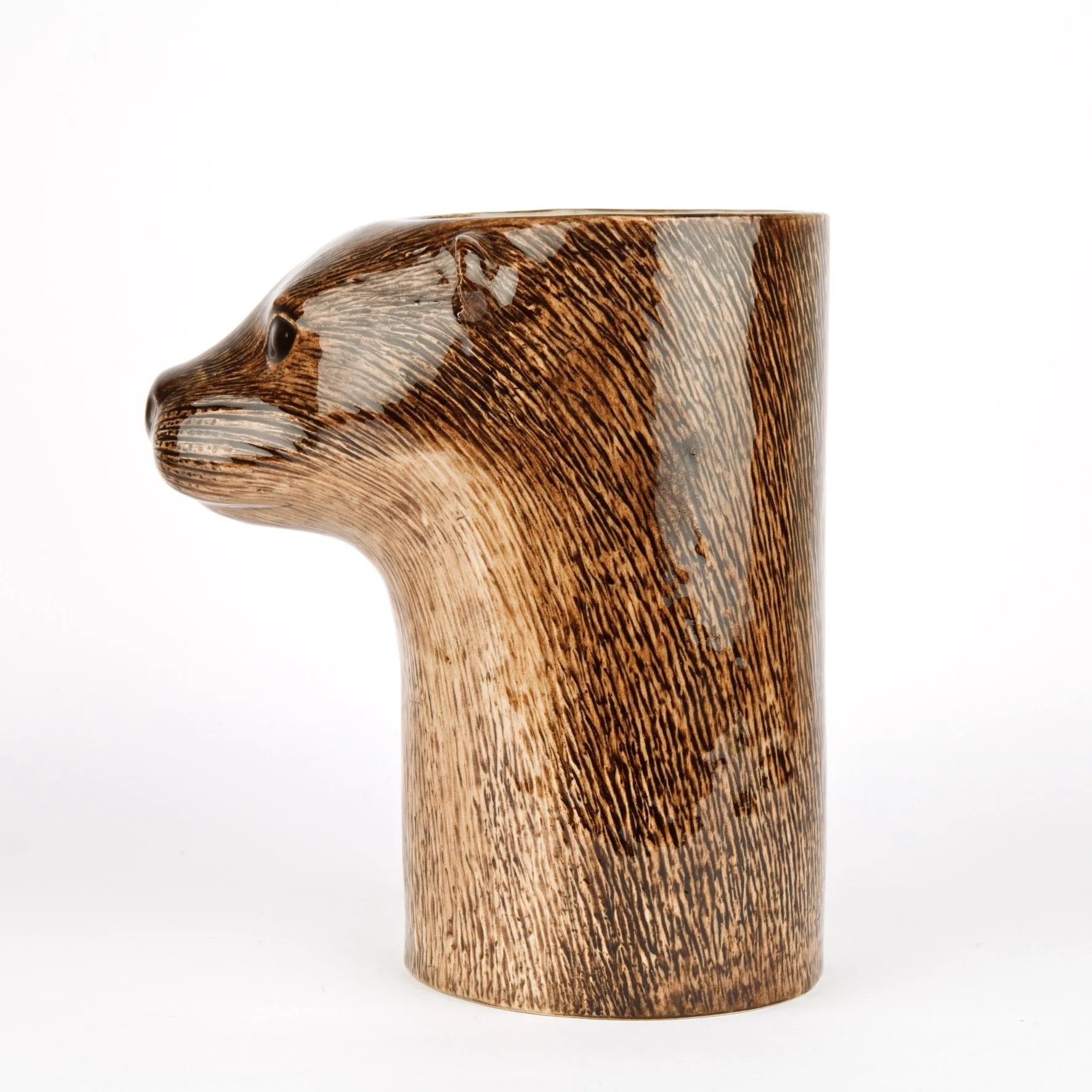 Otter Utensil Pot by Quail Ceramics