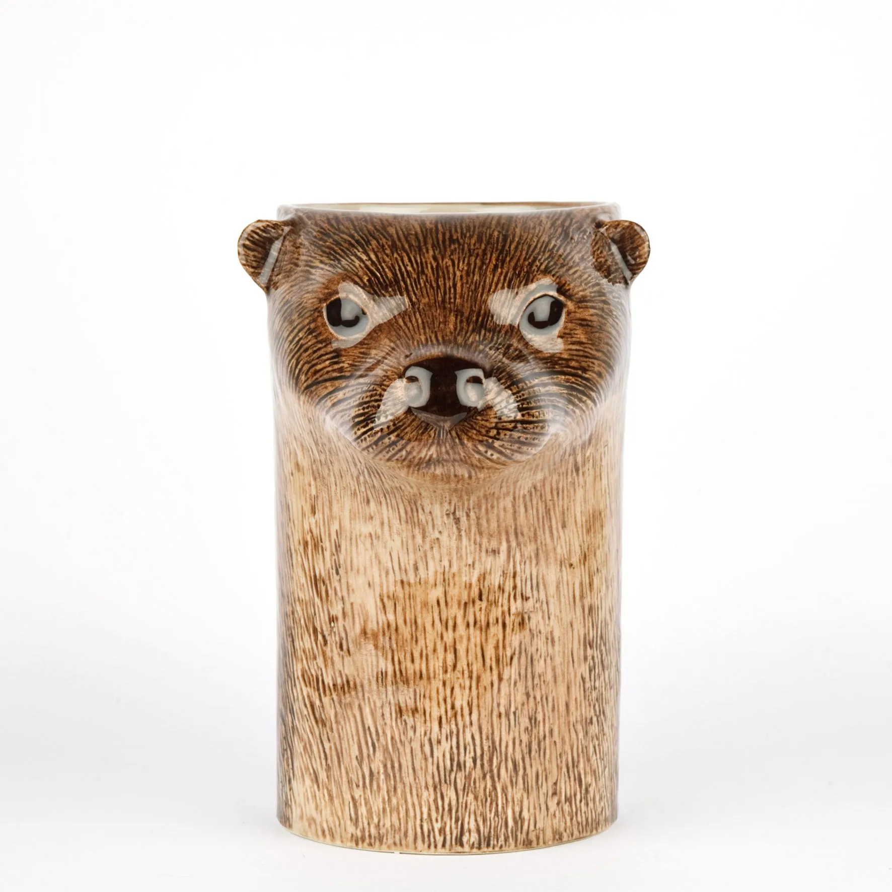 Otter Utensil Pot by Quail Ceramics