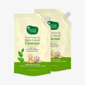 Plant Powered Natural Baby Liquid Cleanser Refill Pack