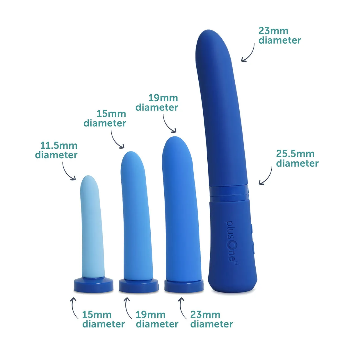 plusOne® vaginal dilator set