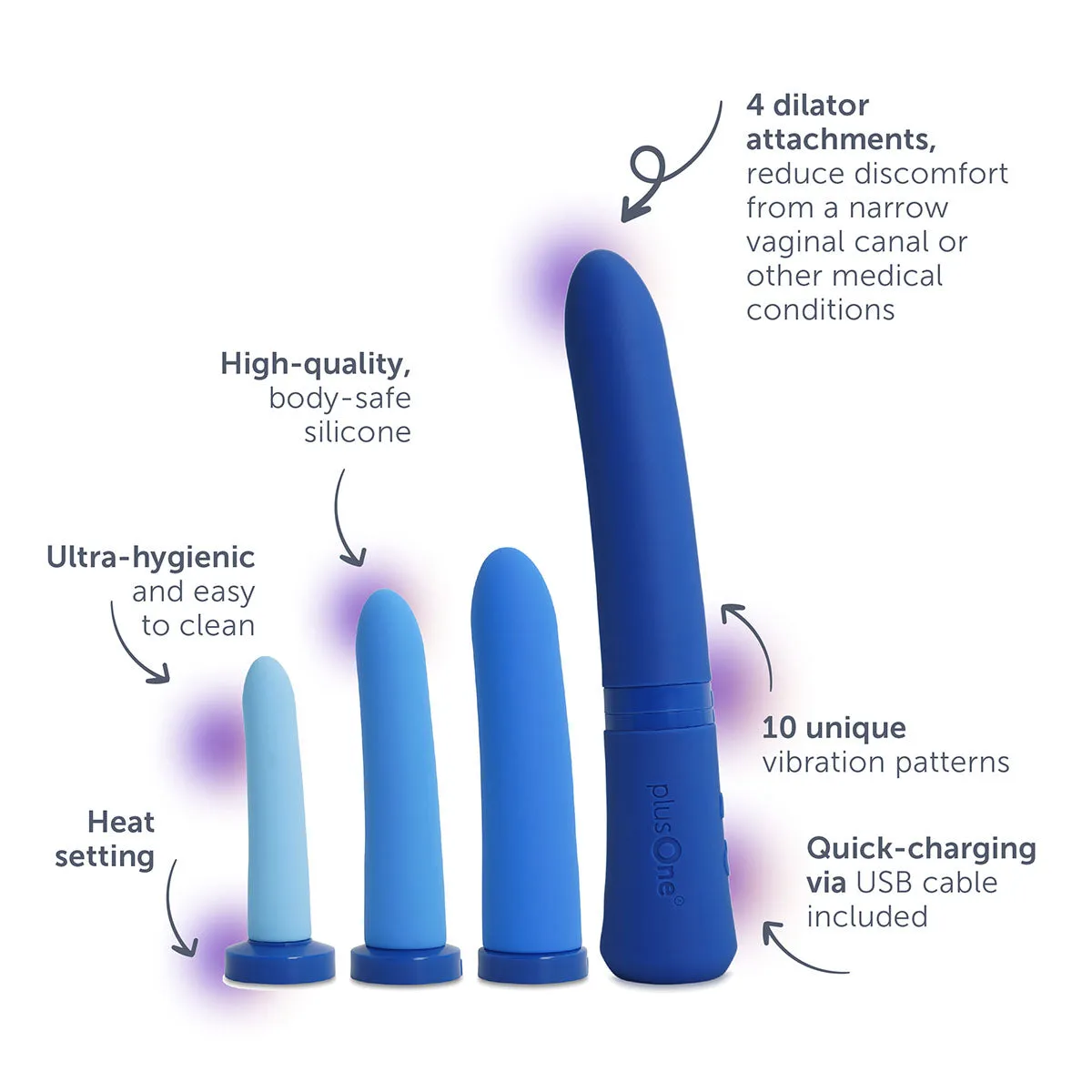 plusOne® vaginal dilator set