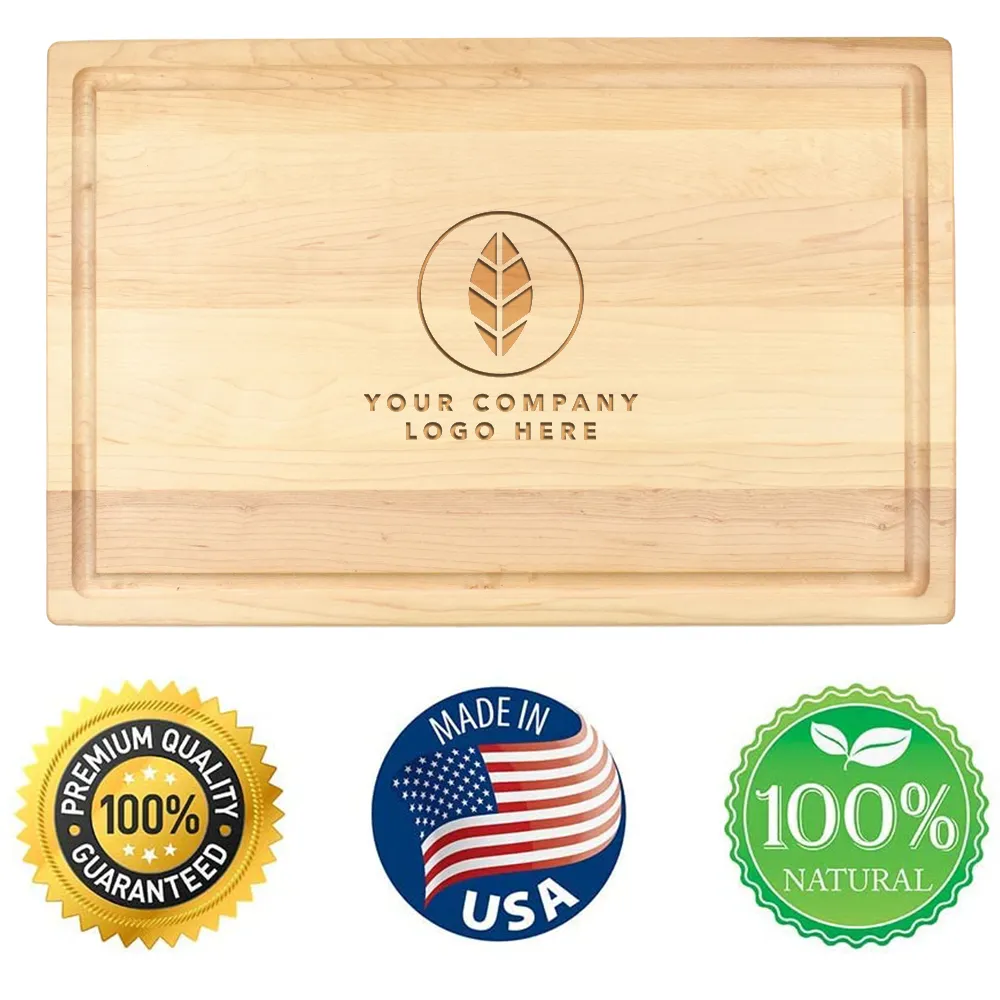 "Center Logo" Customized Cutting Board