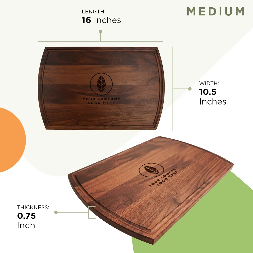 "Center Logo" Customized Cutting Board