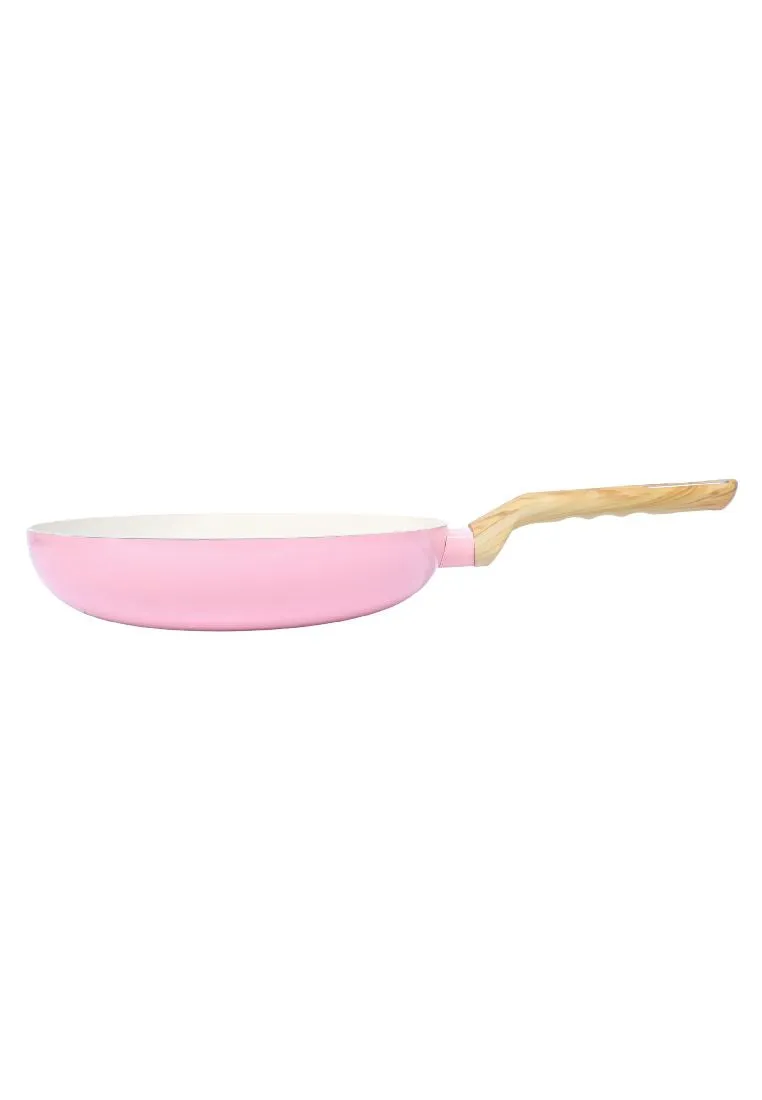 Slique Element Collection Ceramic Frypan - Coral