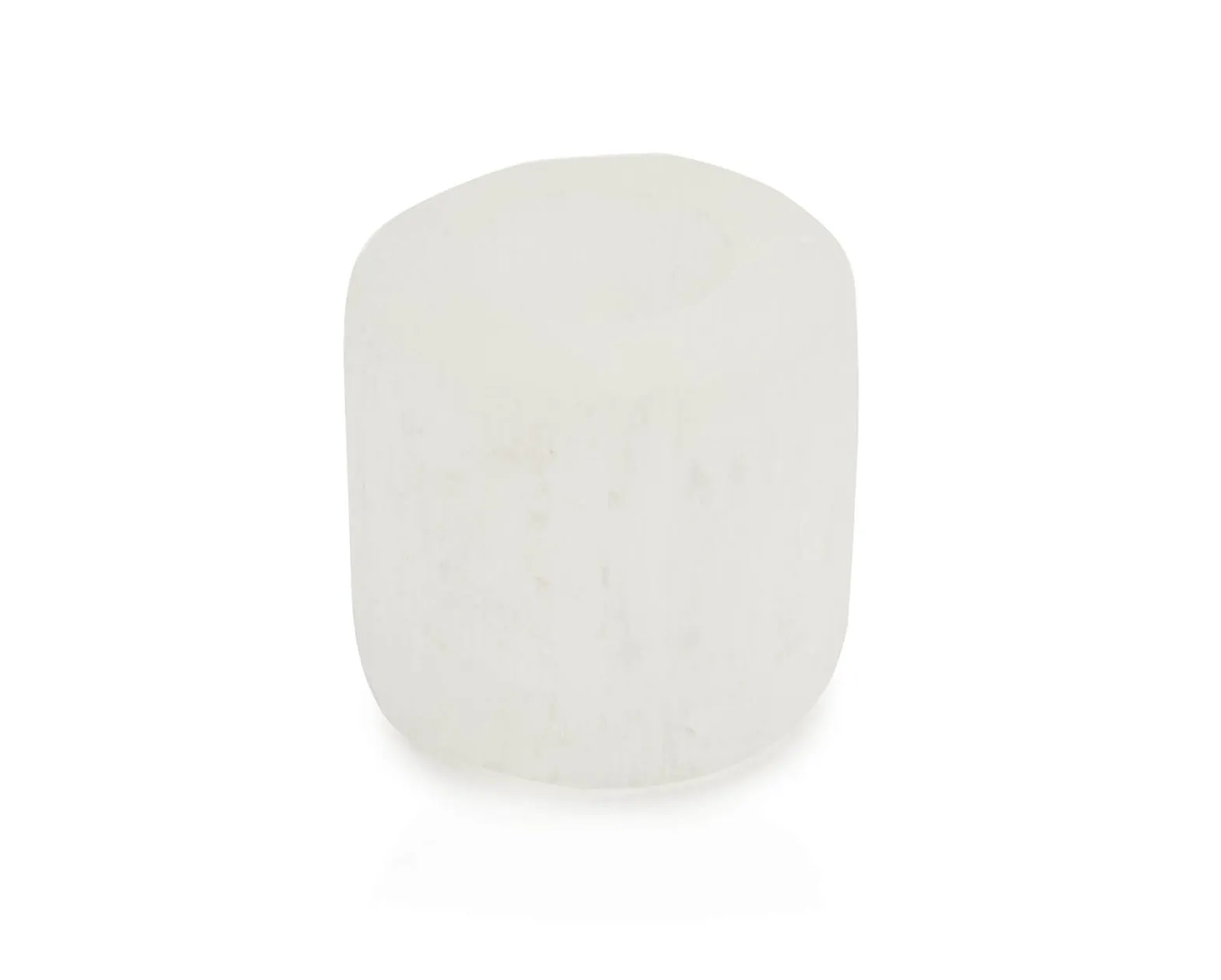 Small Selenite Cylinder Tealight Holder