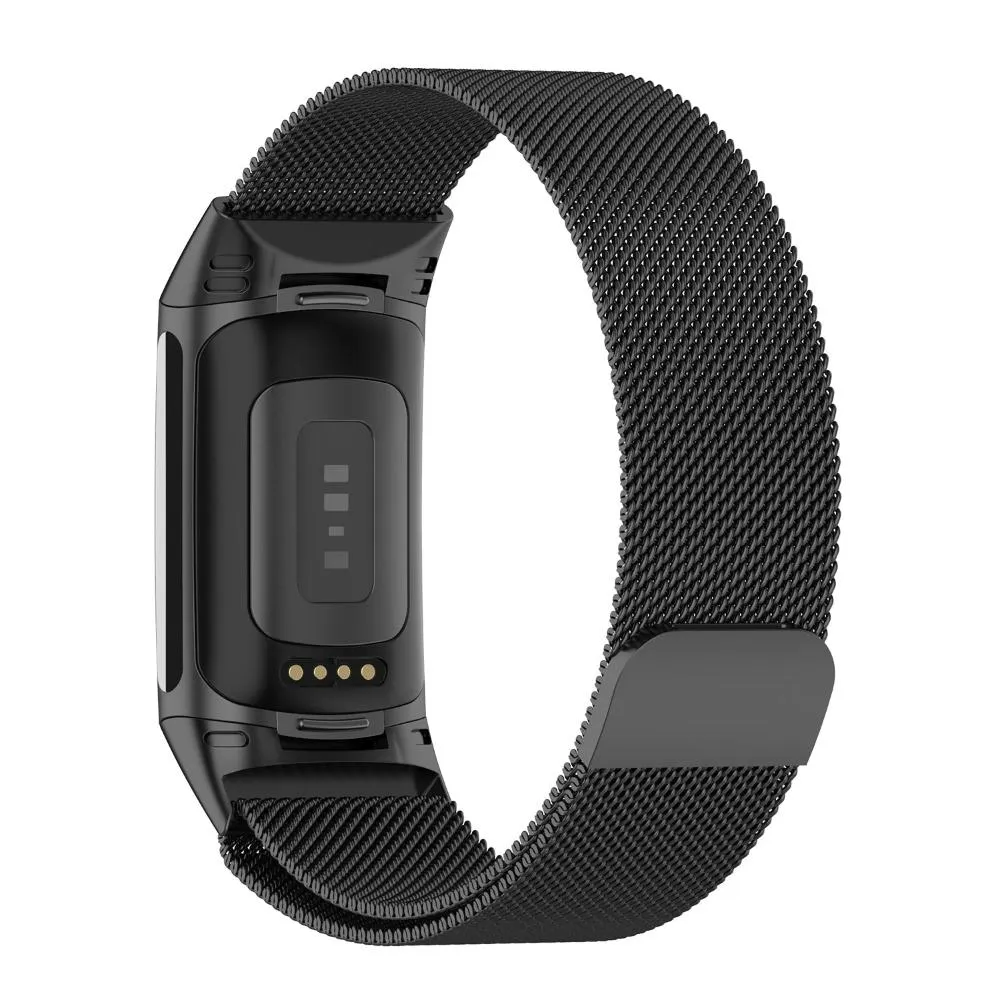 Stainless-Steel Mesh Band for Fitbit Charge 5