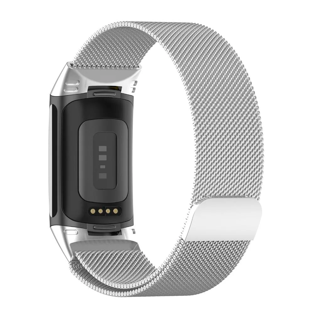 Stainless-Steel Mesh Band for Fitbit Charge 5