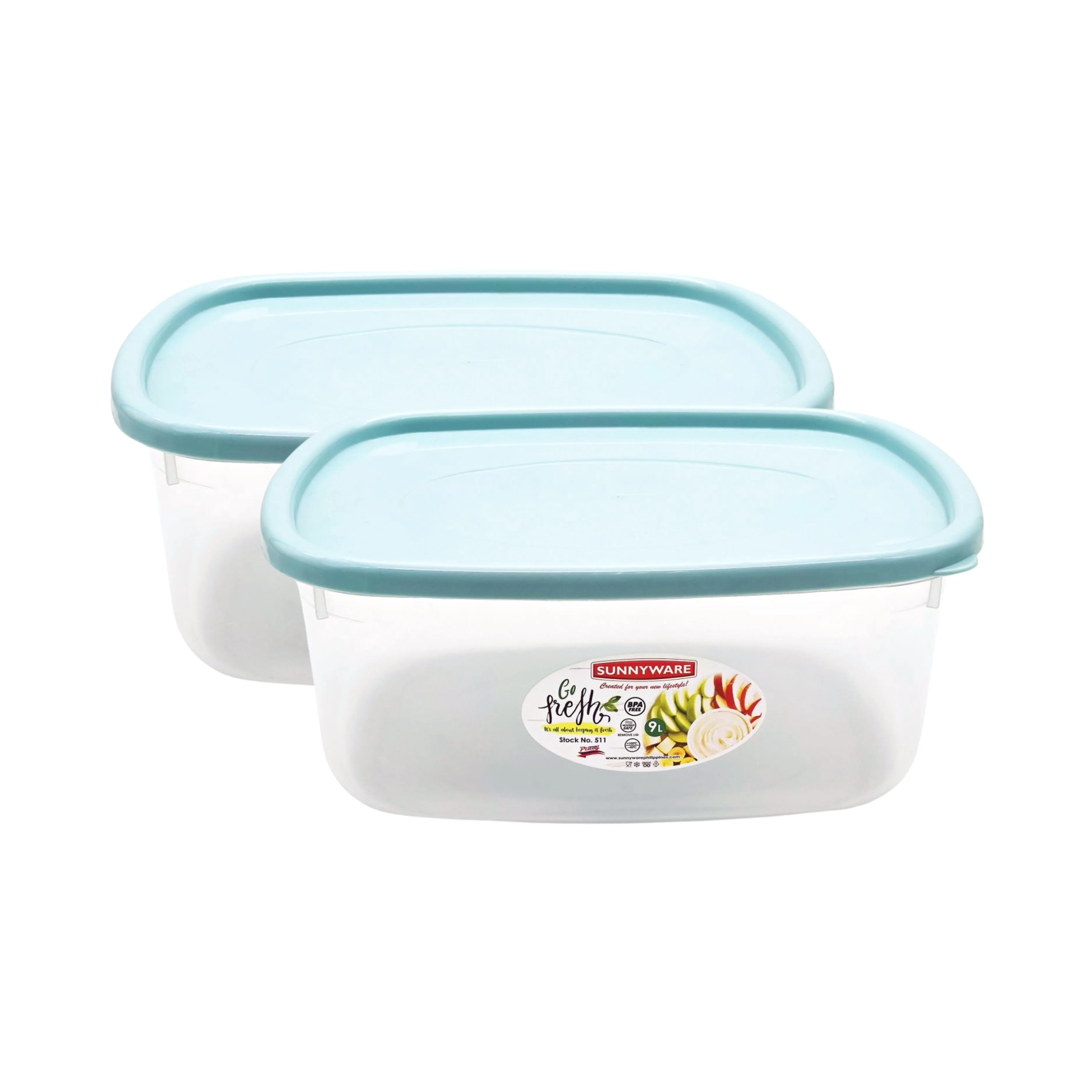 Sunnyware Food Container 9L Set of 2